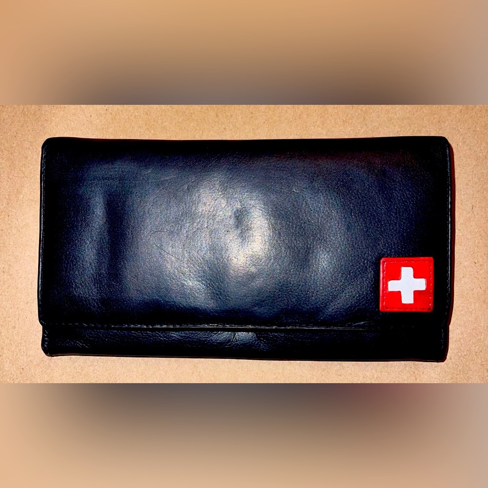 NWOT 𝑲𝒂𝒏𝒆-𝑴 𝚅𝚒𝚗𝚝𝚊𝚐𝚎 𝙶𝚎𝚗𝚞𝚒𝚗𝚎 𝙻𝚎𝚊𝚝𝚑𝚎𝚛 𝚆𝚊𝚕𝚕𝚎𝚝